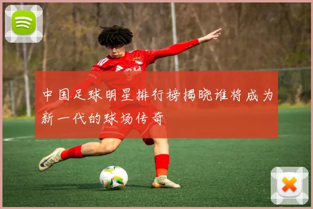 中国足球明星排行榜揭晓谁将成为新一代的球场传奇