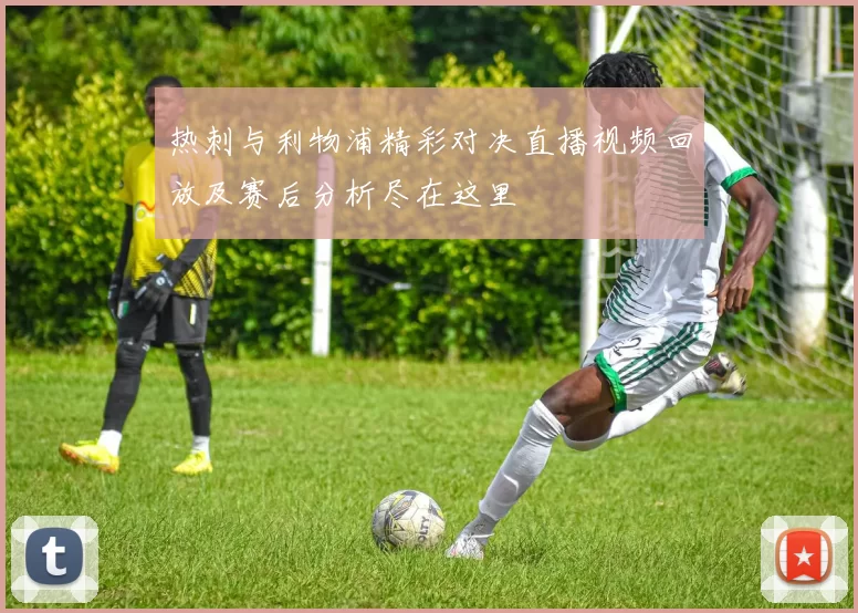 热刺与利物浦精彩对决直播视频回放及赛后分析尽在这里
