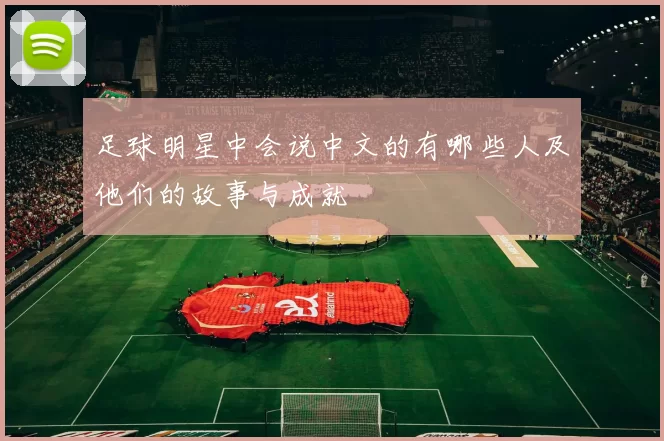 足球明星中会说中文的有哪些人及他们的故事与成就